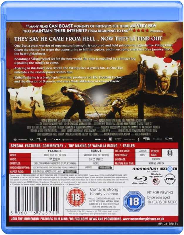 Valhalla Rising (2009) (Blu-ray) (Second-Hand)