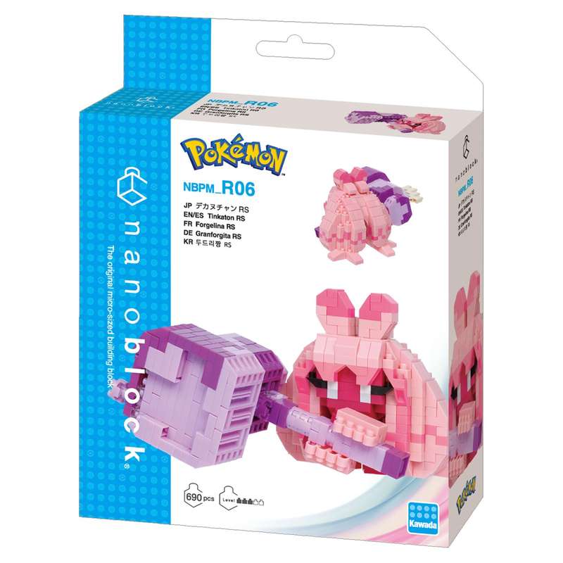 Nanoblock Pokemon Tinkaton (3D Puzzles)