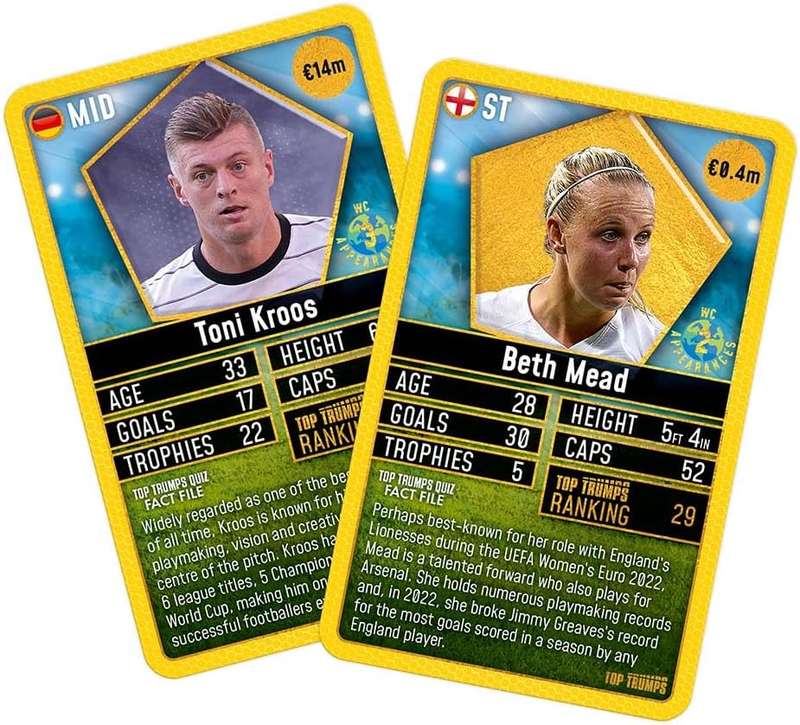 World Football Stars Top 200 Top Trumps Card Game - Pack 2