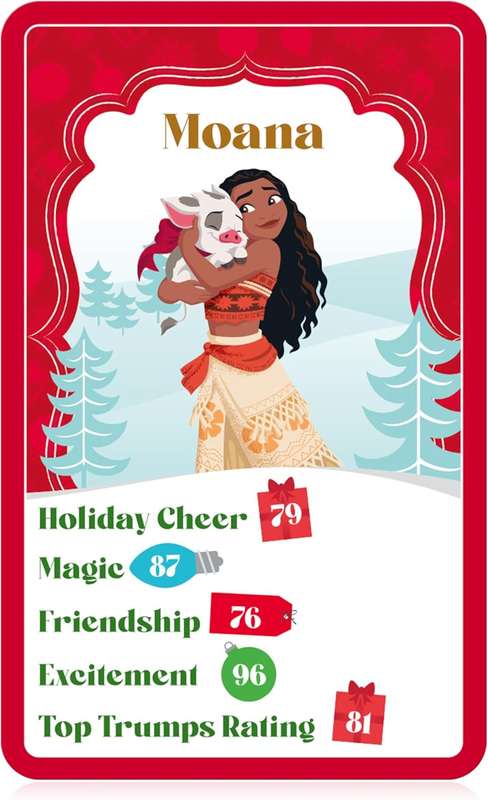 Top Trumps Card Game Specials Disney Christmas