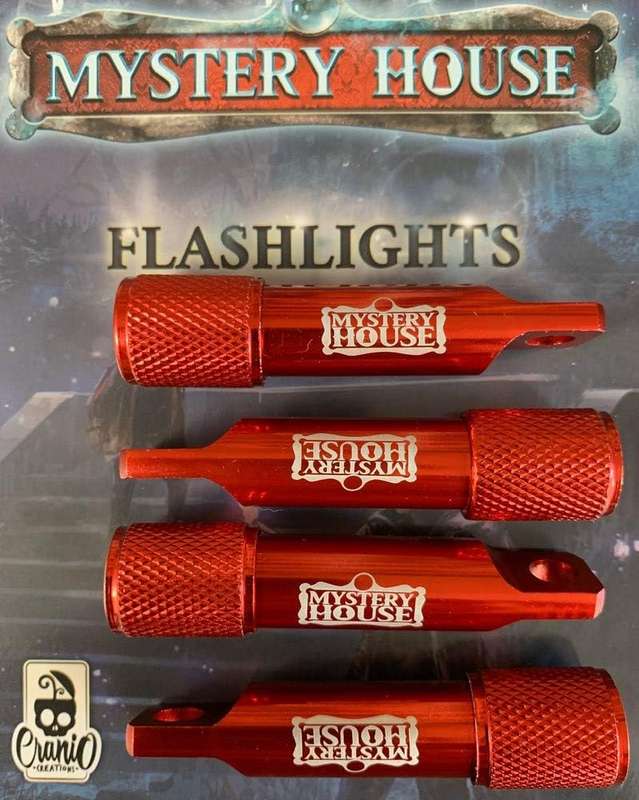 Mystery House Flashlights (4) (Board Games)