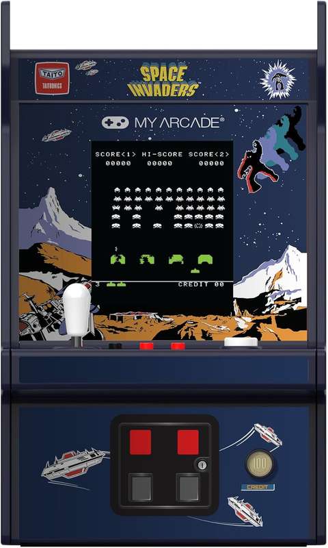 My Arcade - Micro Player Pro Space Invaders (Retro Portable Gaming System)