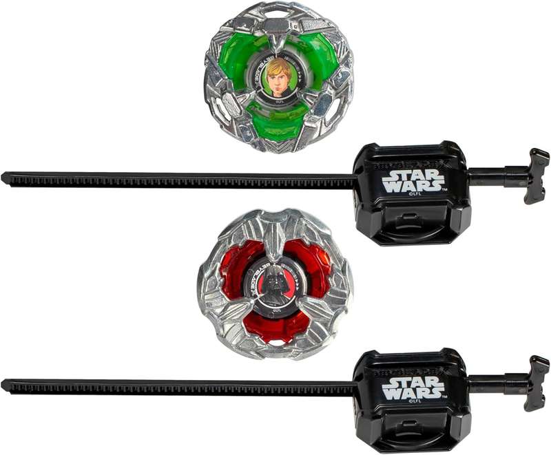 Beyblade X - Dual Pack - Luke Skywalker 4 -80B (Stamina) vs Darth Vader 4 -60B (Balance)
