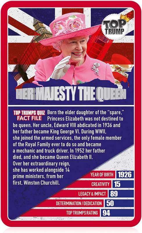 Top Trumps Card Game Classics National Treasures