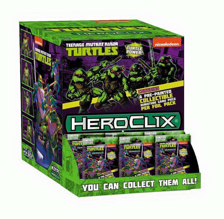 Teenage Mutant Ninja Turtles Gravity Feed TMNT HeroClix OOP (Board Games)