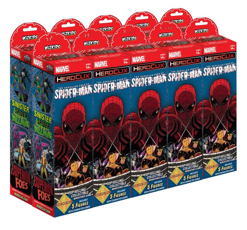 MHC Superior Foes of Spider Man Booster Brick OOP (Board Games)