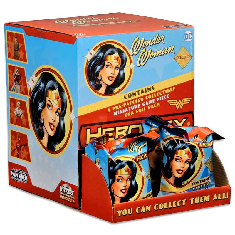 Wonder Woman Movie Gravity Feed A DC Comics HeroClix OOP (Board Games)