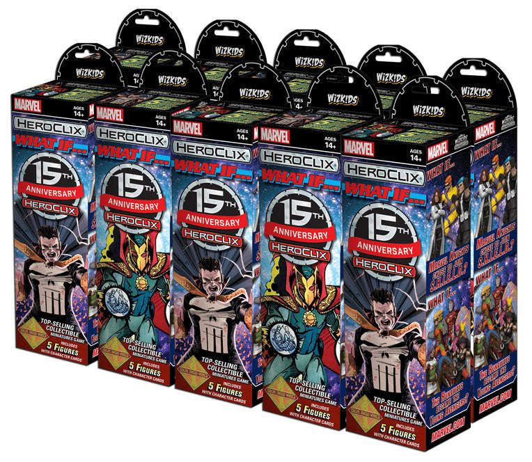 15th Anniversary What If? Booster Brick Marvel HeroClix OOP (Board Games)