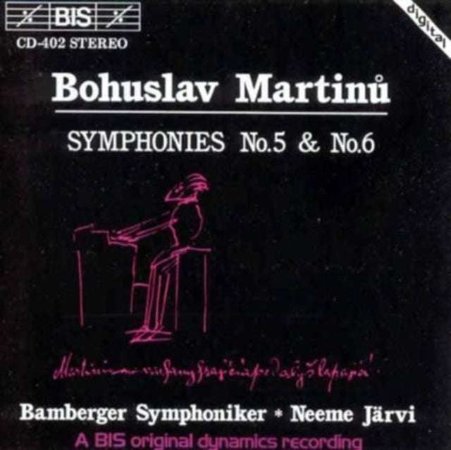 Martinu - Bamberger Simn Jarvi (CD)