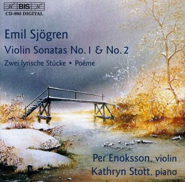Enoksson / Stott - Sjogren / Violin Sonatas Nos 1 & 2 (CD)