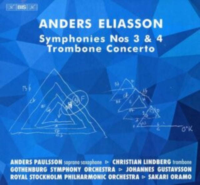 Various Artists - Anders Eliasson: Symphonies Nos 3 & 4 / Trombone Concerto (SACD)