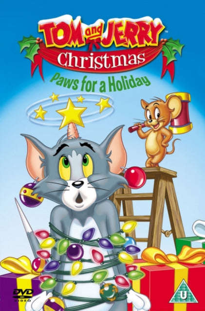 Tom Jerry Christmas Paws For A (DVD)