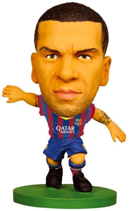 Soccerstarz - Barcelona Dani Alves - Home Kit (2015 version) (Figures)