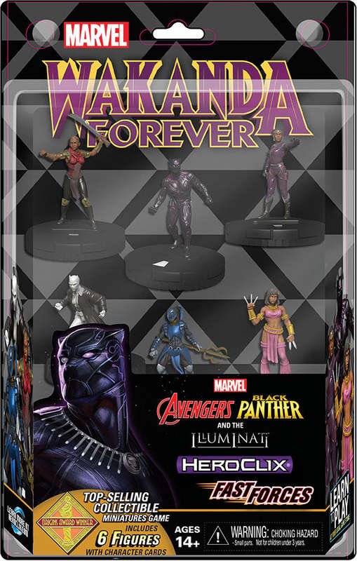 Marvel HeroClix Avenger Black Panther and the Illuminati Fast Forces (Board Games)