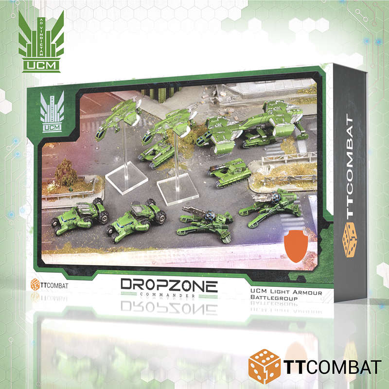 UCM Light Armour Battlegroup (Miniatures)
