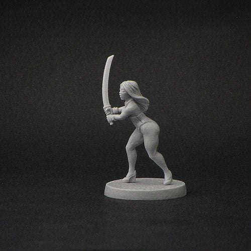 28mm catana girl (Miniatures)