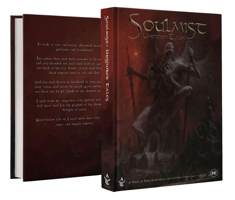 Soulmist RPG Unspoken Tales Corebook (RPGs)