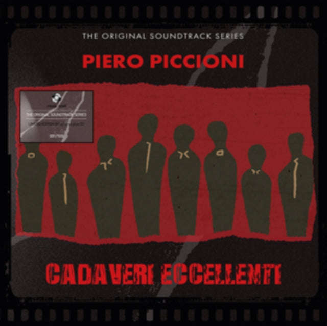 Piero Piccioni - Cadaveri Eccellenti - Original Soundtrack (Numbered Edition) (Trasparent Red Vin...
