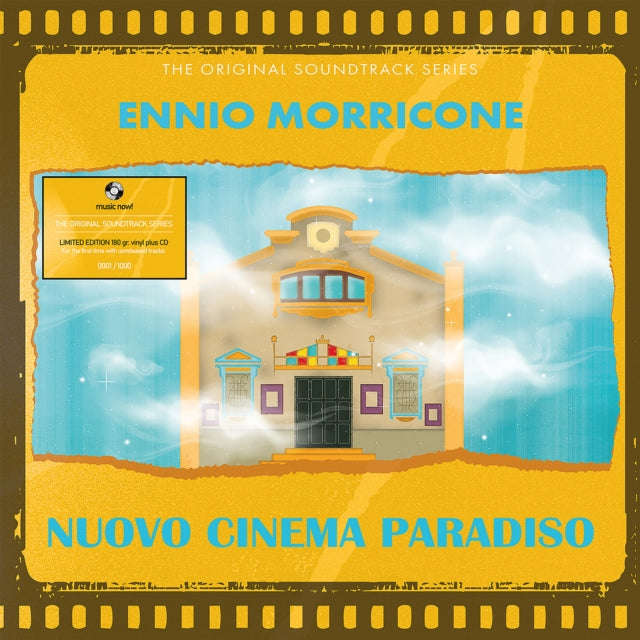 Ennio Morricone - Nuovo Cinema Paradiso - Original Soundtrack (Numbered Edition) (Transparent Yel...