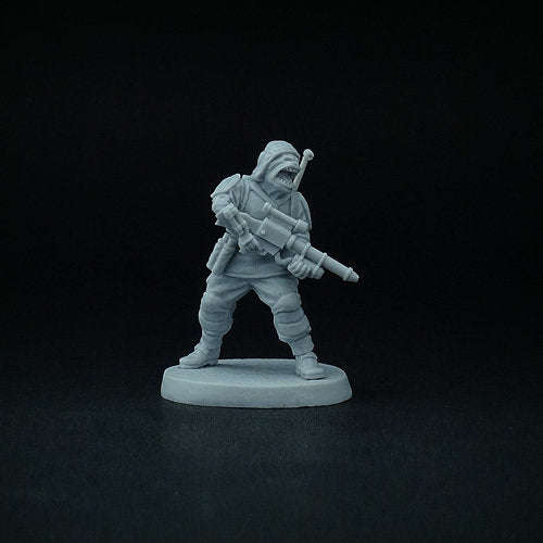 28mm screaming lizard (Miniatures)