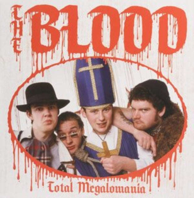 Blood - Total Megalomania (Blue/White Vinyl) (Vinyl)