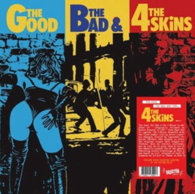 4 Skins - The Good. The Bad & The 4 Skins (Yellow Vinyl) (Vinyl)