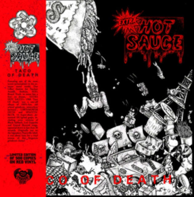 Extra Hot Sauce - Taco Of Death (Red Vinyl) (Vinyl)