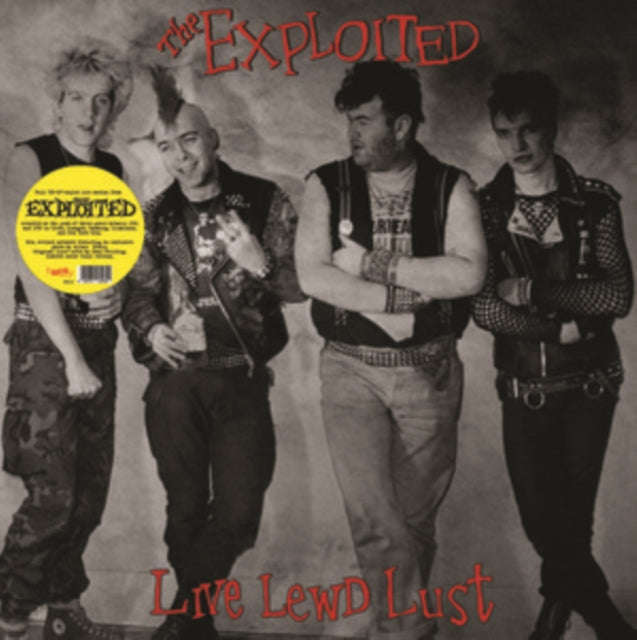 Exploited - Live Lewd Lust (Yellow Vinyl) (Vinyl)