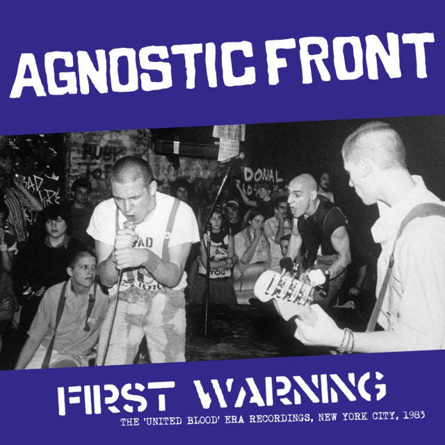 Agnostic Front - The United Blood-Era Recordings. New York City. 1983 (Blue Vinyl) (Vinyl)