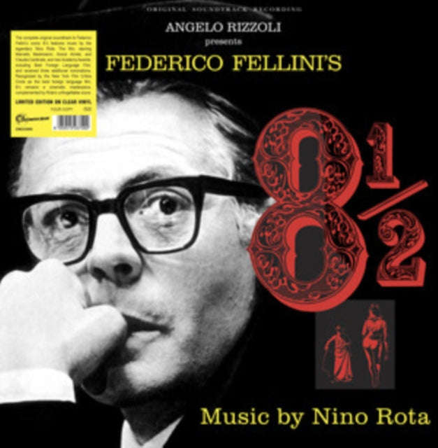 Nino Rota - Federico Fellinis 8 1/2 (Numbered Edition) (Clear Vinyl) (Vinyl)