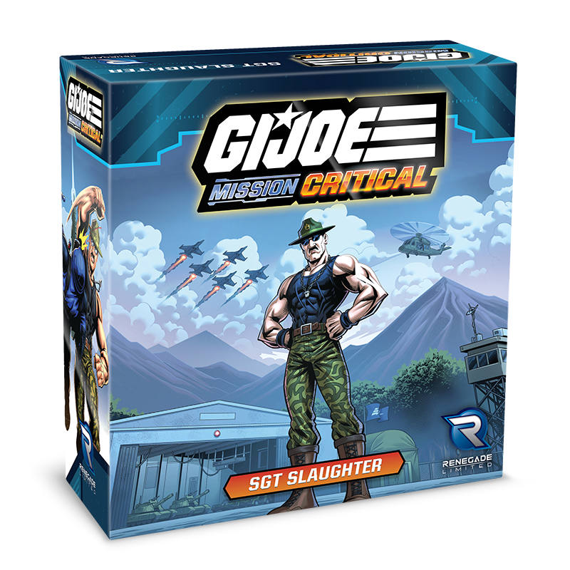 G.I. Joe Mission Critical Sgt Slaughter (Board Games)
