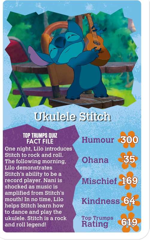 Top Trumps Card Game Specials Lilo & Stitch