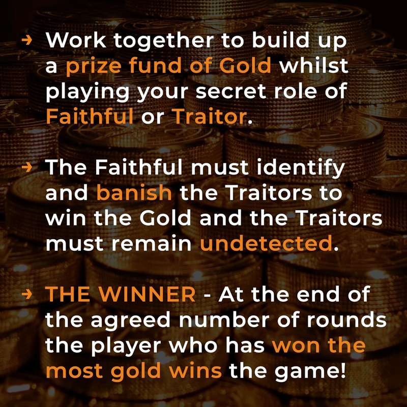 BBC's The Traitors (Card Game)