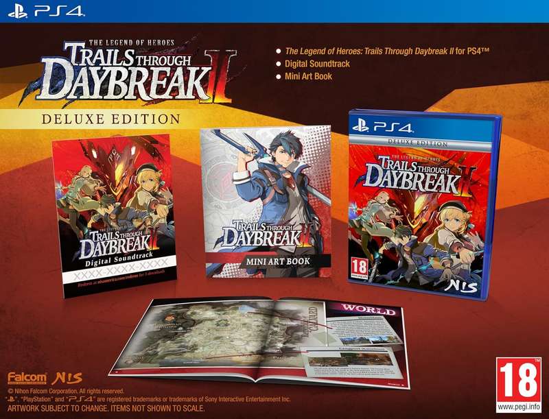 The Legend of Heroes: Trails through Daybreak II Deluxe Edition (PS4)