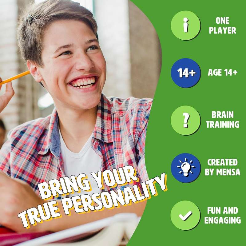 Mensa Assess Your Personality (Card Game)