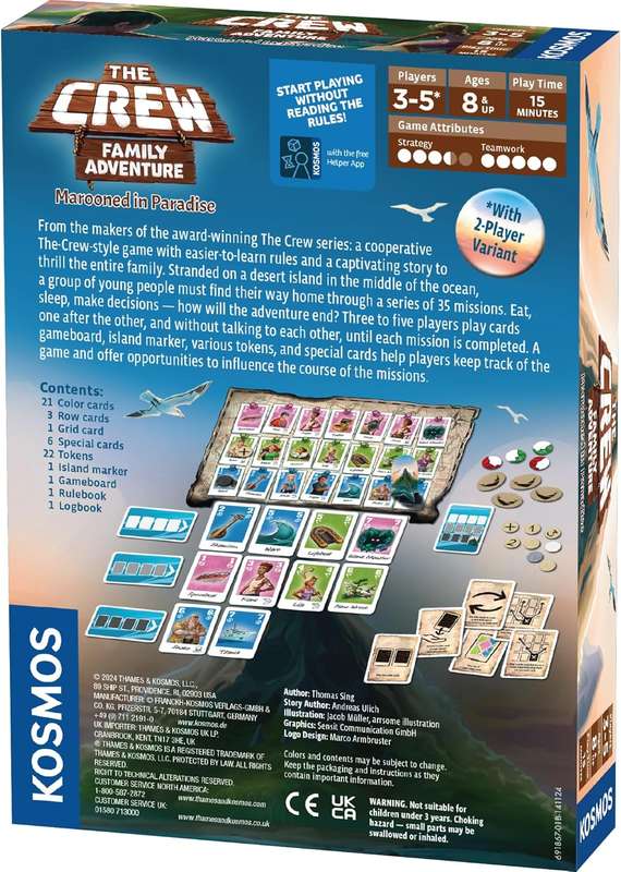 The Crew: Family Adventure - Marooned In Paradise (Card Games)