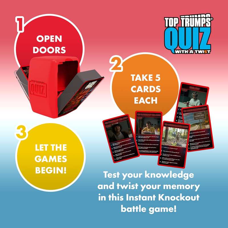 Top Trumps Card Game Quiz - Stranger things