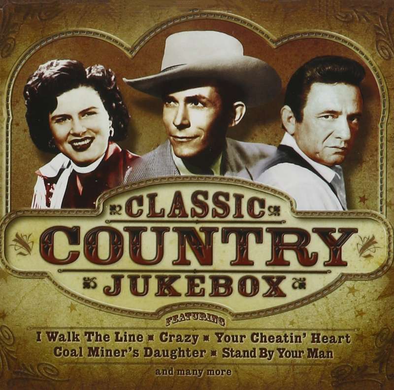 Classic Country Jukebox - I Walk The Line. Crazy. Your Cheatin Heart. Coal Miners Daughter. Stand...