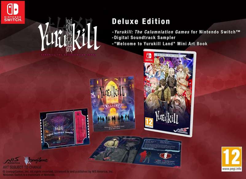 Yurukill: The Calumniation Games - Deluxe Edition (Nintendo Switch)