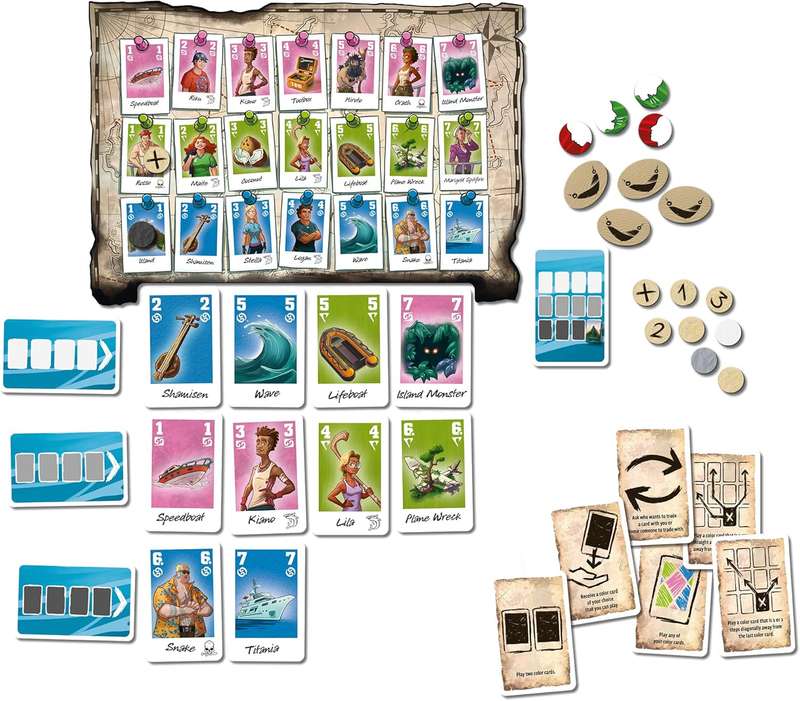 The Crew: Family Adventure - Marooned In Paradise (Card Games)