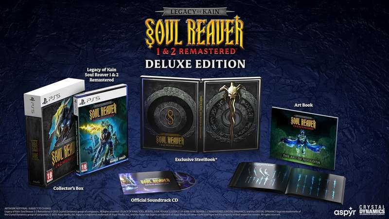 Legacy of Kain: Soul Reaver 1 & 2 Remastered - Deluxe Edition (PS5)