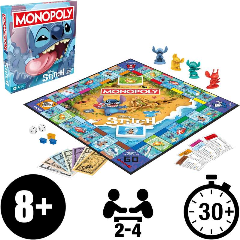 Monopoly Stitch (Board Games)