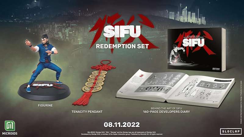 SIFU Redemption Set - Collector's Edition (Game Not Included) (PC/PS5/PS4/Nintendo Switch)