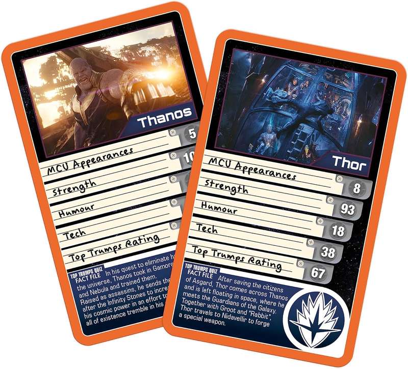 Top Trumps Card Game Specials Guardians of the Galaxy