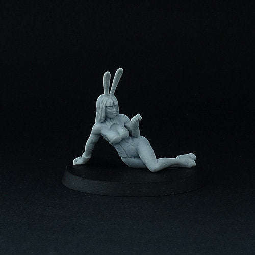 28mm Bunny Lying (Miniatures)