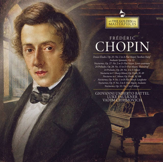 Various Artists - Frederic Chopin - The Golden Masterpieces (Vinyl)