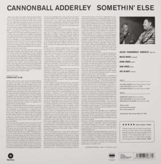 Cannonball Adderley - Somethin Else (Vinyl)