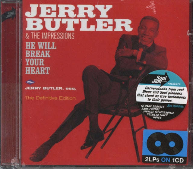 Jerry Butler - He Will Break Your Heart / Jerry Butler. Esq. (CD)