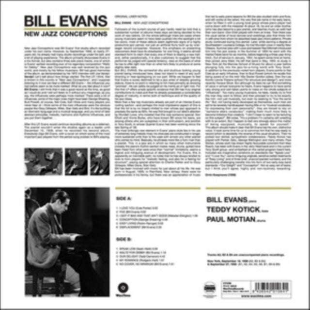 Bill Evans - New Jazz Conceptions (Vinyl)