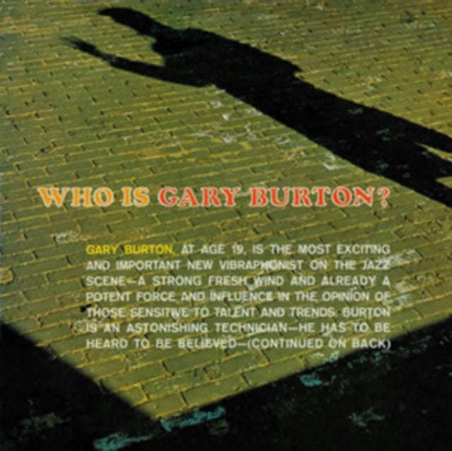 Gary Burton - Who Is Gary Burton? / Subtle Swing (CD)